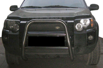 Land Rover Freelander II 2006–2014 Defensa Delantera QT008 (Acero Inoxidable) foto 1