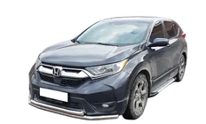 Honda CRV 2017-2022 Defensa Delantera ST014 (2016-2019, Acero Inoxidable) foto 1