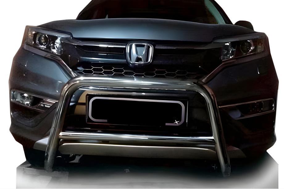 Honda CRV 2017-2022 Defensa Delantera WT005 (2016-2019, Acero Inoxidable) Image