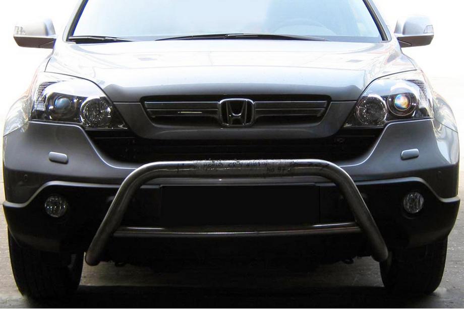 Honda CRV 2007-2011 Defensa Delantera WT005 (Acero Inoxidable) Image