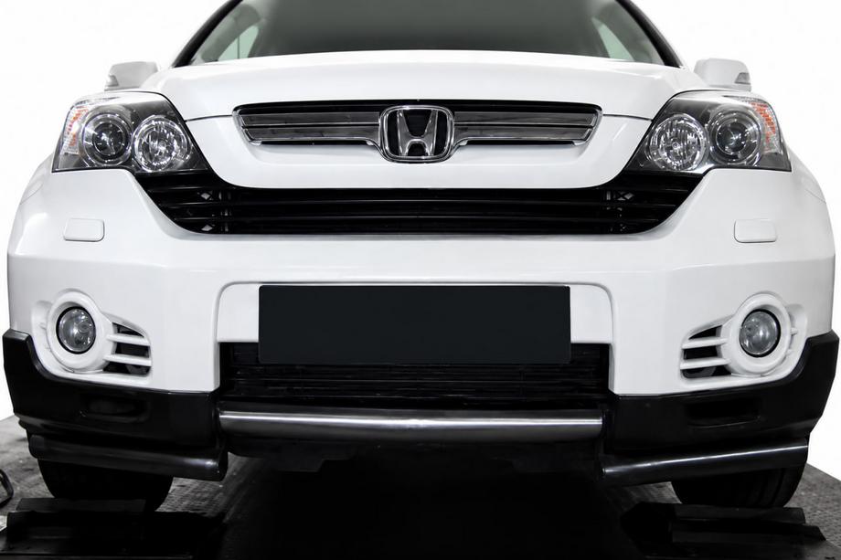 Honda CRV 2007-2011 Defensa Delantera ST017 (Acero Inoxidable) Image