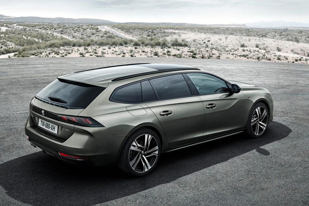 El examen de camioneta Peugeot 508 SW