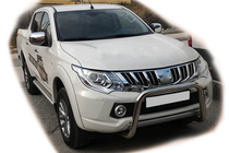 Mitsubishi L200 2015-2024 Defensa Delantera WT005 (Acero Inoxidable) foto 1