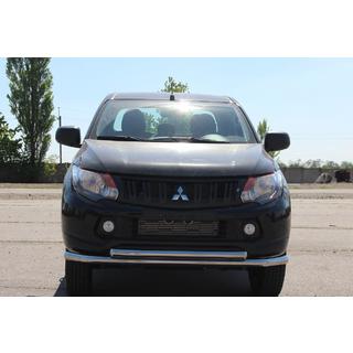 Defensa Delantera ST014 (Acero Inoxidable) Mitsubishi L200 2015-2024 foto 1