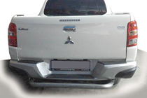 Fiat Fullback 2016- Protector Trasero AK007 (Acero Inoxidable) foto 1
