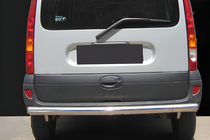 Renault Kangoo 1998-2008 Barra Trasera AK002 (Acero Inoxidable) foto 1