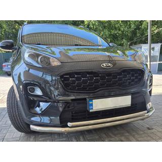 Defensa Delantera ST014 (Acero Inoxidable) Kia Sportage 2015-2021 foto 1