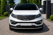 Kia Sportage 2010-2015 Defensa Delantera ST008 (Acero Inoxidable) foto 1