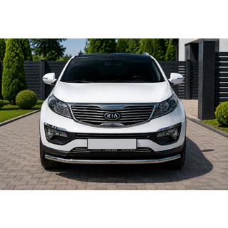 Defensa Delantera ST008 (Acero Inoxidable) Kia Sportage 2010-2015