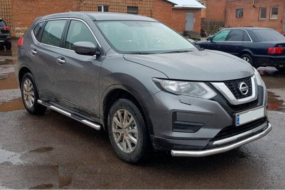 Nissan X-trail T32/Rogue 2014-2021 Barras Laterales (2 uds, Acero Inoxidable) Image