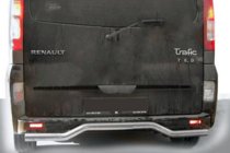 Nissan Primastar 2002-2014 Protector Trasero AK006 (Acero Inoxidable) foto 1