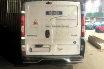Nissan Primastar 2002-2014 Protector Trasero AK006 (Acero Inoxidable) foto 2