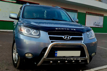 Hyundai Santa Fe 2 2006-2012 Defensa Delantera WT004 (Acero Inoxidable) foto 1