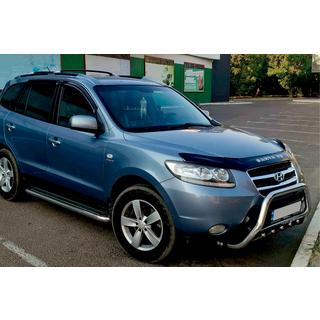 Defensa Delantera WT004 (Acero Inoxidable) Hyundai Santa Fe 2 2006-2012 foto 2