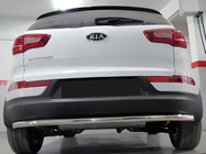 Kia Sportage 2010-2015 Barra Trasera AK002 (Acero Inoxidable) foto 1