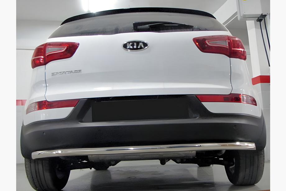 Kia Sportage 2010-2015 Barra Trasera AK002 (Acero Inoxidable) Image