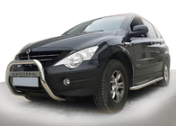 SsangYong Action 2005-2018 Defensa Delantera WT005 (Acero Inoxidable) foto 1