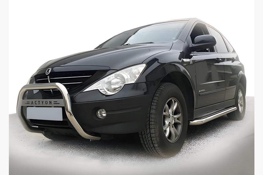 SsangYong Action 2005-2018 Defensa Delantera WT005 (Acero Inoxidable) Image