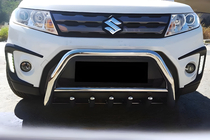 Suzuki Vitara 2015- Defensa Delantera WT003 (Acero Inoxidable) foto 1