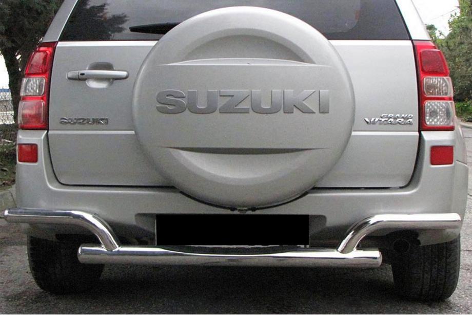Suzuki Grand Vitara 2005-2017 Protector Trasero AK005-2 (Acero Inoxidable) Image