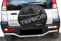 Daihatsu Terios 2003-2005 Barra Trasera AK007 (Acero Inoxidable) foto 1