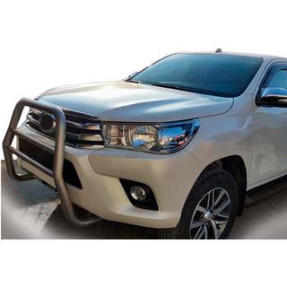 Defensa Delantera QT007 (Acero Inoxidable)