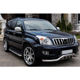 Defensa Delantera ST011 (Acero Inoxidable) Toyota Land Cruiser Prado 120 2002-2009