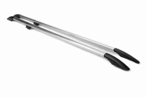 Barras de techo universales cromo (2 uds, aluminio) 130 cm foto 7