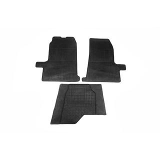 Alfombrillas de goma (3 uds, Polytep) Ford Transit 2000–2014 foto 2