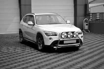 BMW X1 E84 2009-2015 Defensa Delantera WT018 (Acero Inoxidable) foto 2