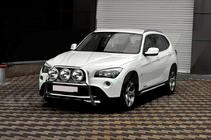 BMW X1 E84 2009-2015 Defensa Delantera WT018 (Acero Inoxidable) foto 3