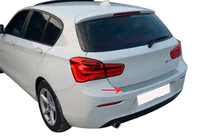 BMW 1 Series F20/F21 2011-2019 Protector de parachoques trasero OmsaLine (para F20, acero inoxidable) foto 3