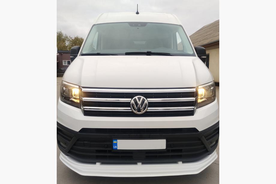 Volkswagen Crafter 2016- Cubiertas de parrilla (4 uds, acero inoxidable) Image