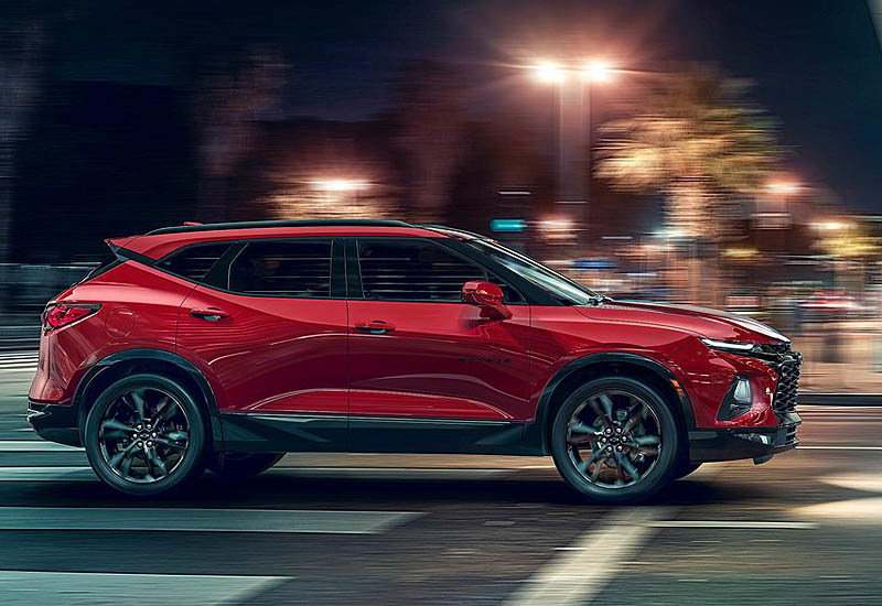 Un cruce de Chevrolet Blazer 2019 del modelo del año