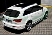 Audi Q7 2005-2015 Estribos laterales Allmond Grey (2 uds., aluminio) foto 4