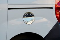Fiat Doblo II 2010-2022 Cubierta de Tapa de Combustible OmsaLine Acero Inoxidable foto 1