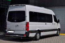 Volkswagen Crafter 2006-2016 Barra Trasera AK002 (Acero Inoxidable) foto 5