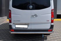 Volkswagen Crafter 2006-2016 Barra Trasera AK002 (Acero Inoxidable) foto 4