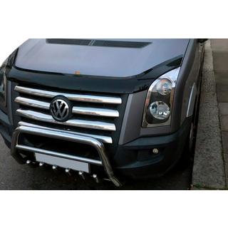 Defensa Delantera WT004 Acero Inoxidable Volkswagen Crafter 2006-2016 foto 3