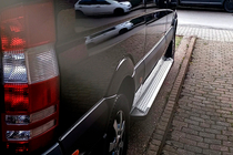 Volkswagen Crafter 2006-2016 Estribos Laterales Allmond Grey (2 uds., Aluminio) Largo/ExtraLargo foto 3