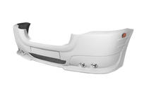 Volkswagen Crafter 2006-2016 Cubierta de parachoques delantero con 4 faros 2006-2011 (pintable) foto 1