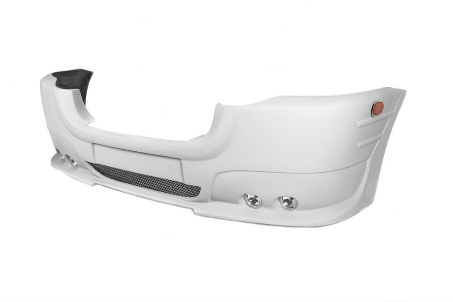 Volkswagen Crafter 2006-2016 Cubierta de parachoques delantero con 4 faros 2006-2011 (pintable) Image