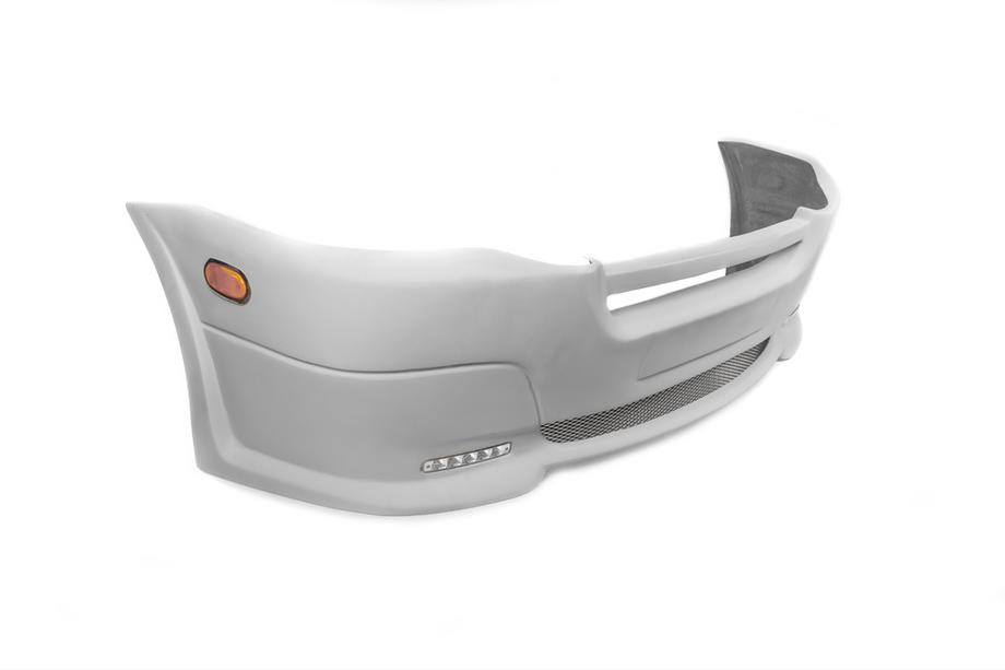 Volkswagen Crafter 2006-2016 Labio de parachoques delantero LED 2006-2011 (imprimado para pintar) Image