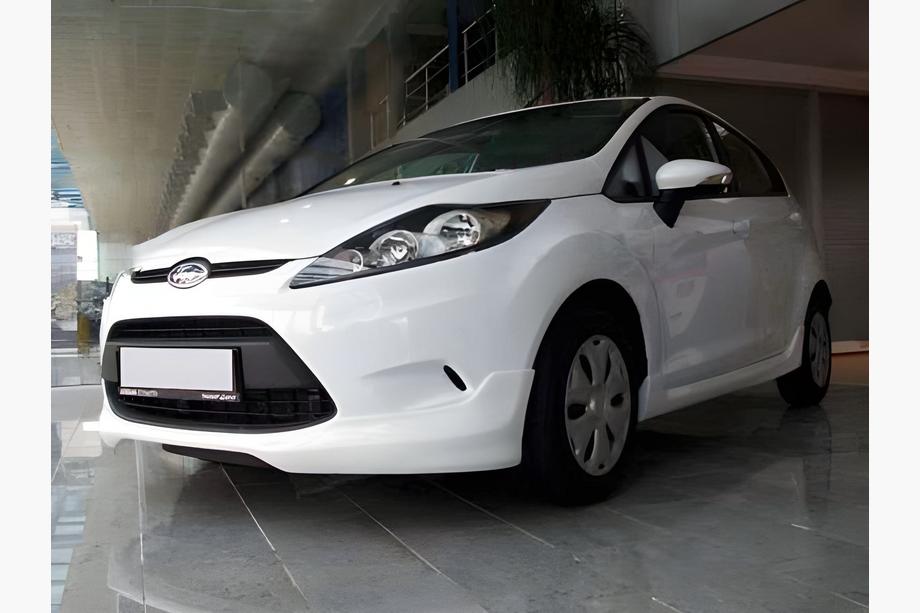 Ford Fiesta 2008-2017 Labio de parachoques delantero 2008-2013 (imprimado para pintar) Image