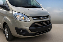 Ford Custom 2013-2022 Cubiertas de parrilla 2013-2018 (5 uds, acero inoxidable) OmsaLine - Acero Inoxidable Italiano foto 3