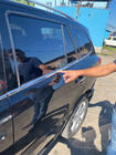 Hyundai Santa Fe 2 2006-2012 Molduras de ventanas acero inoxidable (6 uds) foto 2
