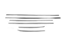 Hyundai Santa Fe 2 2006-2012 Molduras de ventanas acero inoxidable (6 uds) foto 5