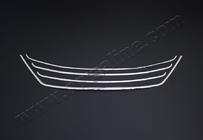 Hyundai IX-35 2010-2015 Embellecedores de parrilla con borde (4 uds, acero inoxidable) foto 2