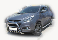 Hyundai IX-35 2010-2015 Defensa Delantera WT003 (Acero Inoxidable) foto 4