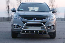 Hyundai IX-35 2010-2015 Defensa Delantera WT003 (Acero Inoxidable) foto 3